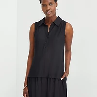 52seven Womens Sleeveless Midi Drop Waist Dress