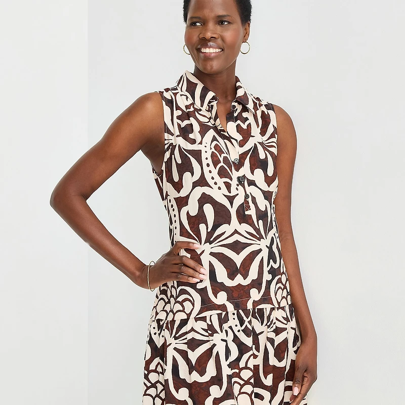 52seven Womens Sleeveless Maxi Dress