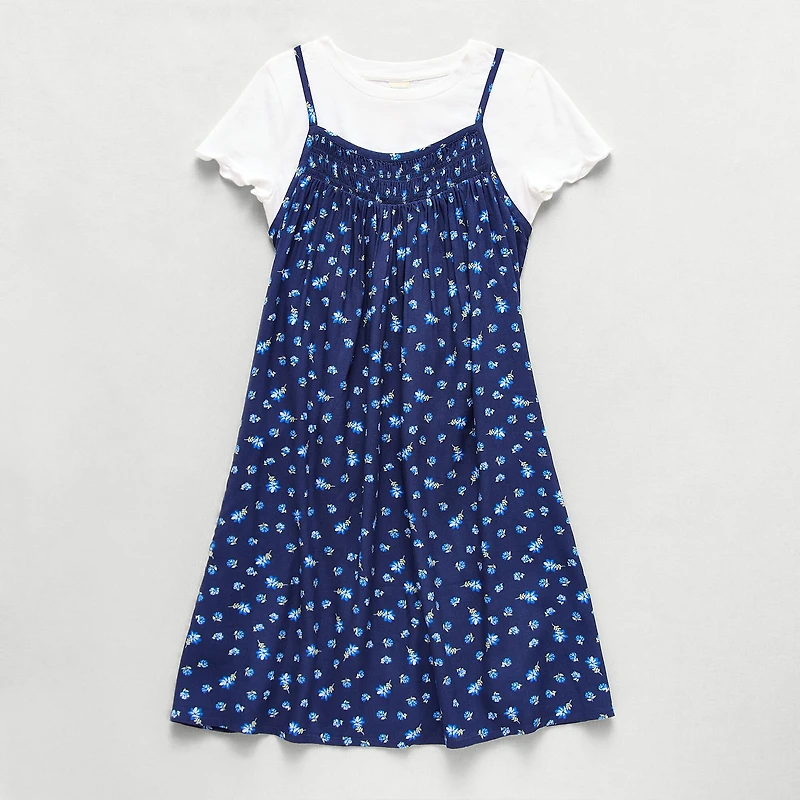 Thereabouts Little & Big Kid Girls 2-pc. Sleeveless A-Line Dress