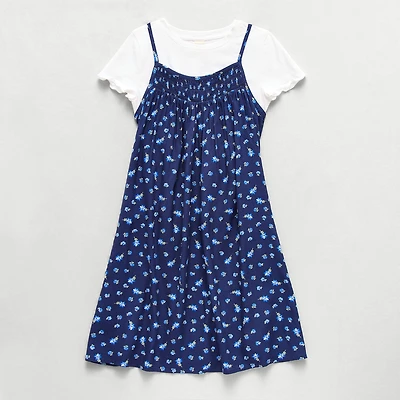 Thereabouts Little & Big Kid Girls 2-pc. Sleeveless A-Line Dress
