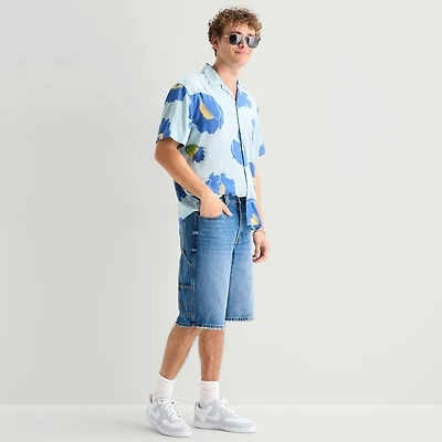 Arizona Baggy Fit Mens 12" Denim Short
