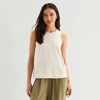 A.N.A Womens Crew Neck Sleeveless Tank Top