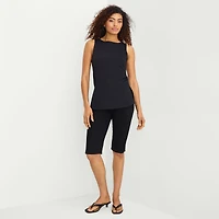 a.n.a Womens Round Neck Sleeveless Tank Top