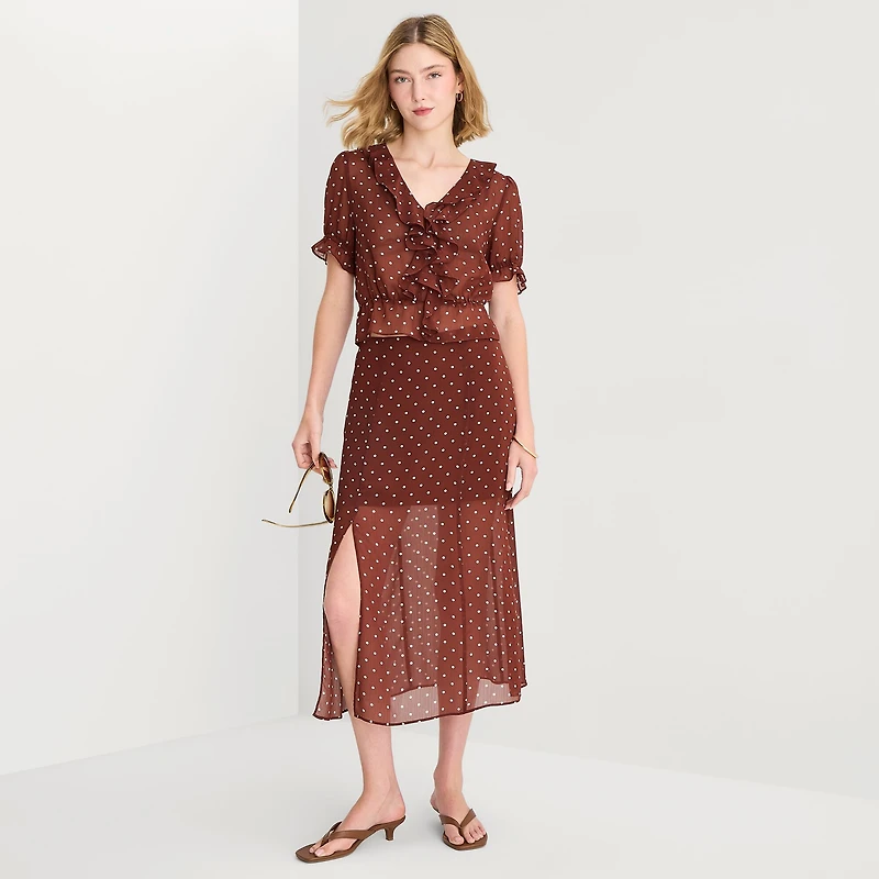 a.n.a Womens Midi Pencil Skirt