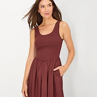 a.n.a Womens U Neck Sleeveless Maxi Dress