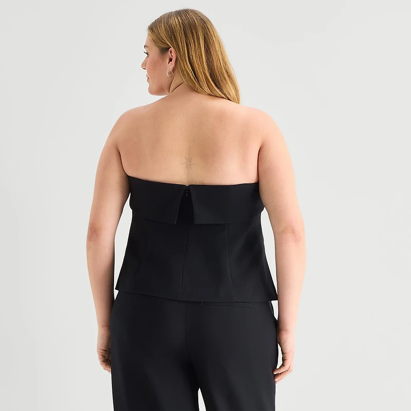 a.n.a Womens Plus Tube Top