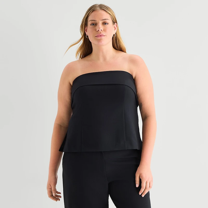 a.n.a Womens Plus Tube Top