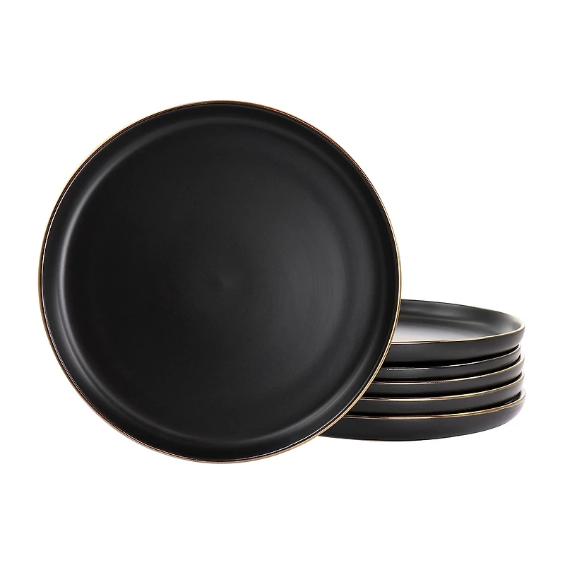 Elama Paul 6-pc. Stoneware Dinner Plate Set