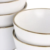 Elama Arthur 6-pc. Stoneware Dinnerware Set