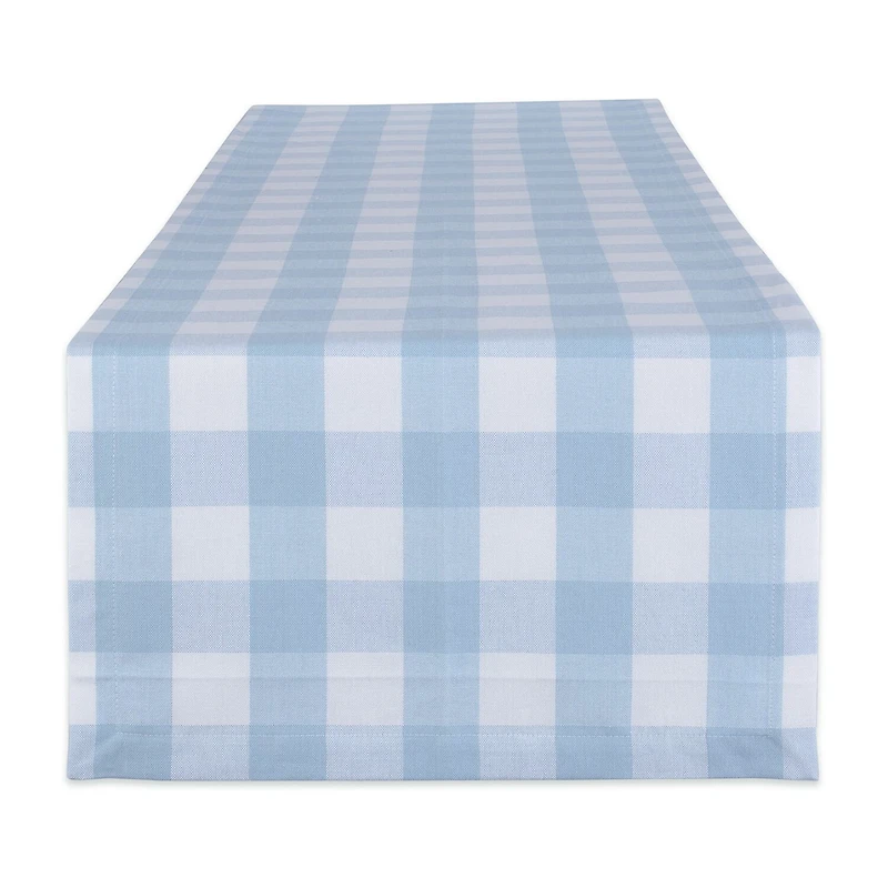 Design Imports Mineral Dobby Stripe Ribbed Table Runner