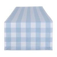 Design Imports Mineral Dobby Stripe Ribbed Table Runner