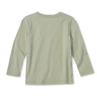 Okie Dokie Toddler & Little Boys Crew Neck Long Sleeve Regular Fit Graphic T-Shirt