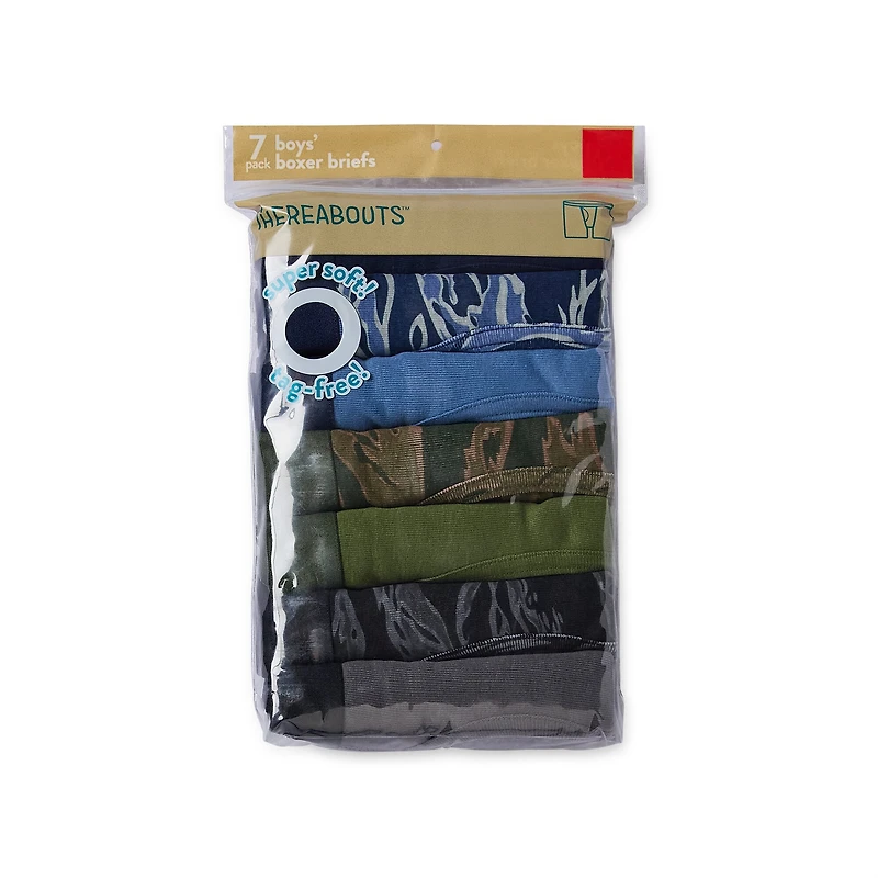 Thereabouts Little & Big Boys 7 Pack Boxer Briefs