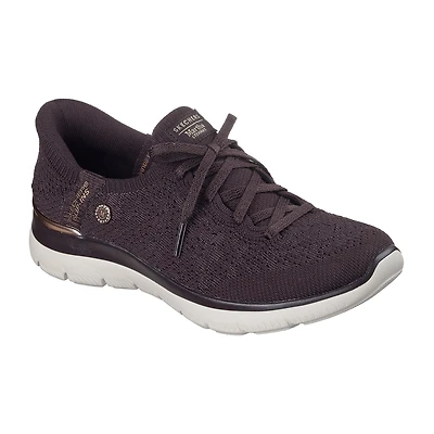Skechers Hands Free Slip-Ins Summits Floral Dreams Womens Slip-On Walking Shoes