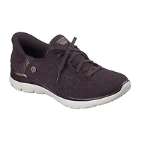 Skechers Hands Free Slip-Ins Summits Floral Dreams Womens Slip-On Walking Shoes