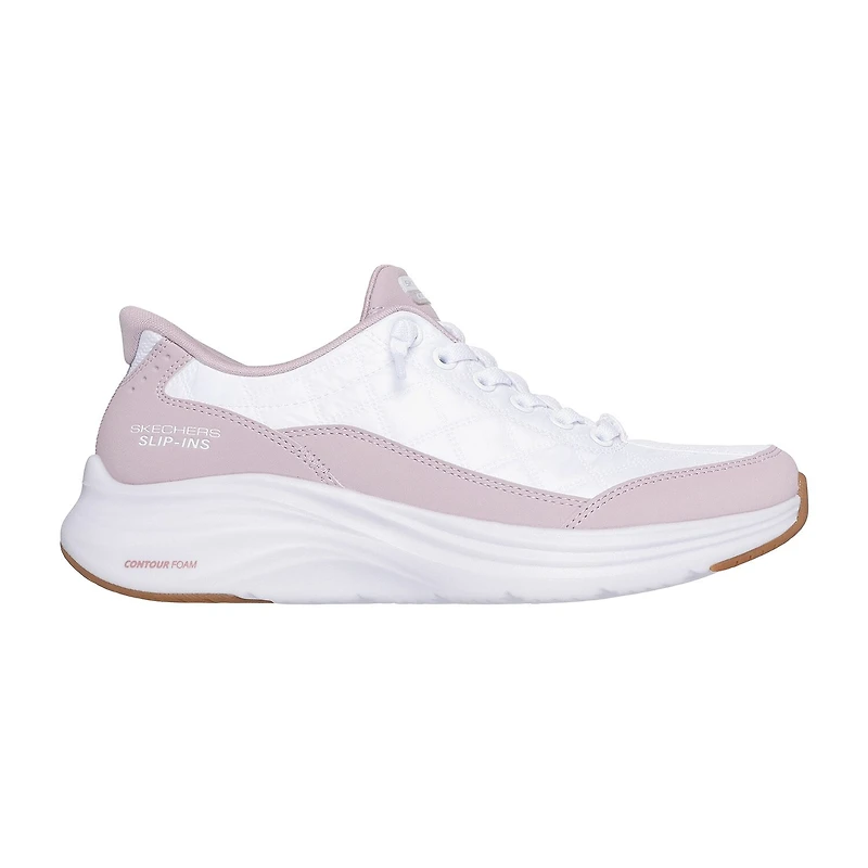 Skechers Hands Free Slip-Ins Contour Foam Cozy Womens Almond Closed Toe Slip-On Shoe