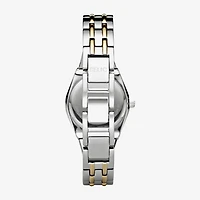 Relic By Fossil Relic Womens Two Tone Bracelet Watch Zr11775
