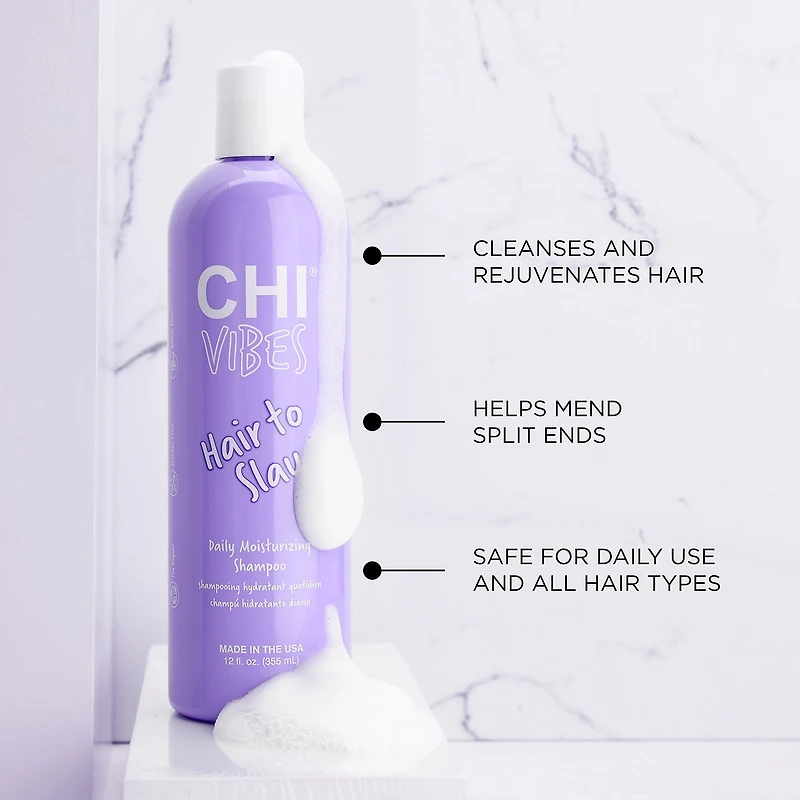 CHI Styling Hair To Slay Moisturizing Shampoo 12 oz.