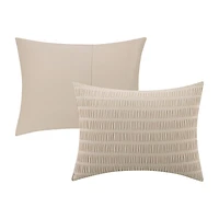 Indigo Road by Egypt Sherrod Noriah Ruched Stripe 3-pc. Lightweight Comforter Set