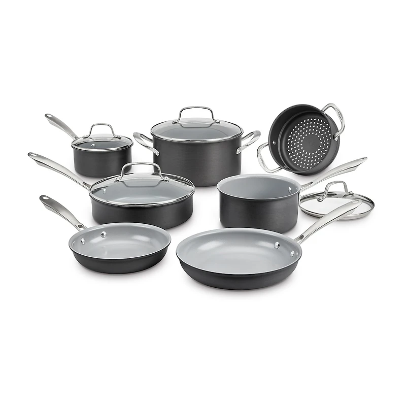 Cuisinart Greengourmet Complete Hard Anodized 11-pc. Cookware Set