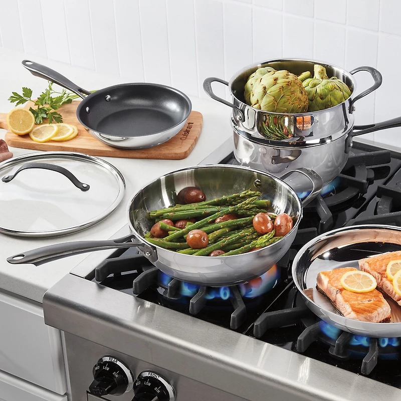 Cuisinart Pure Radiance Stainless Steel 11-pc. Cookware Set