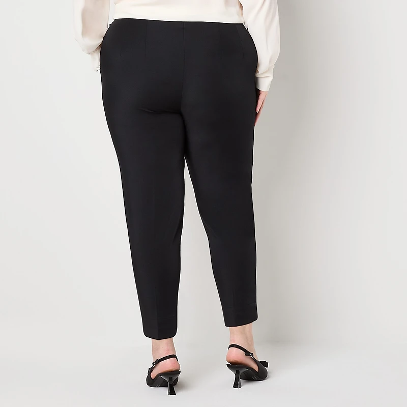 Worthington Plus Womens Ankle Pant
