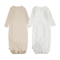 Huggies Baby Boys Crew Neck Long Sleeve 2-pc. Nightgown