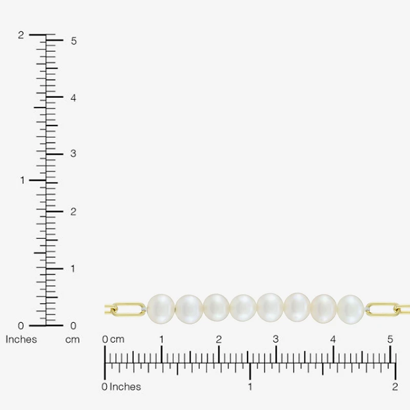 Womens 14K Gold Over Silver 7.25 Inch Solid Link Chain Bracelet