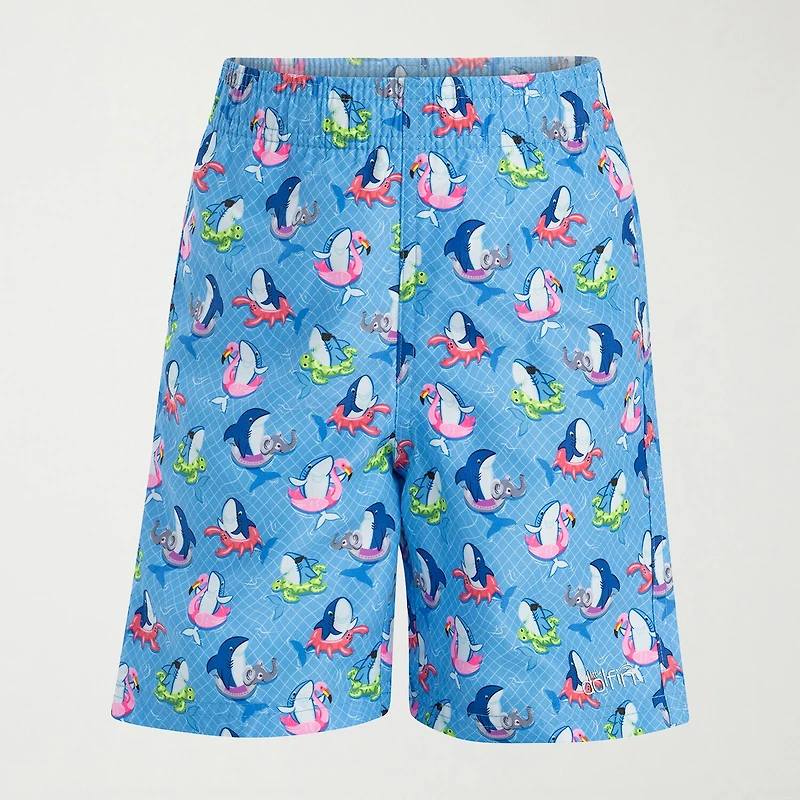 Dolfin Little & Big Kid Boys Animal Swim Trunks