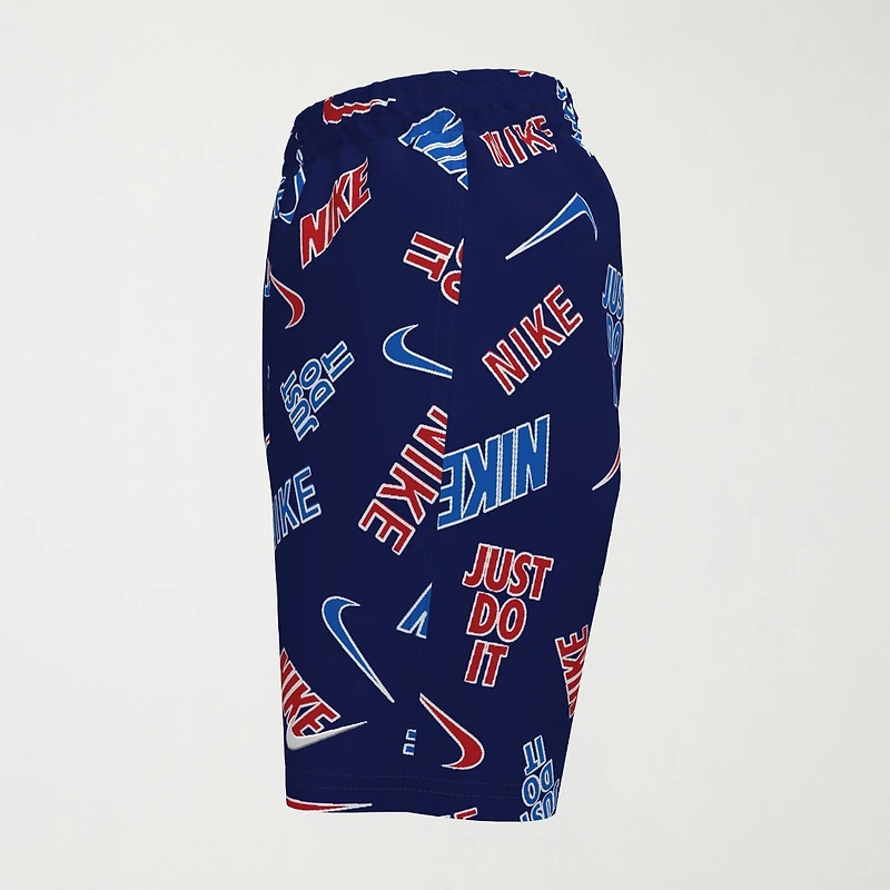 Nike Big Kid Boys Logo Swim Trunks