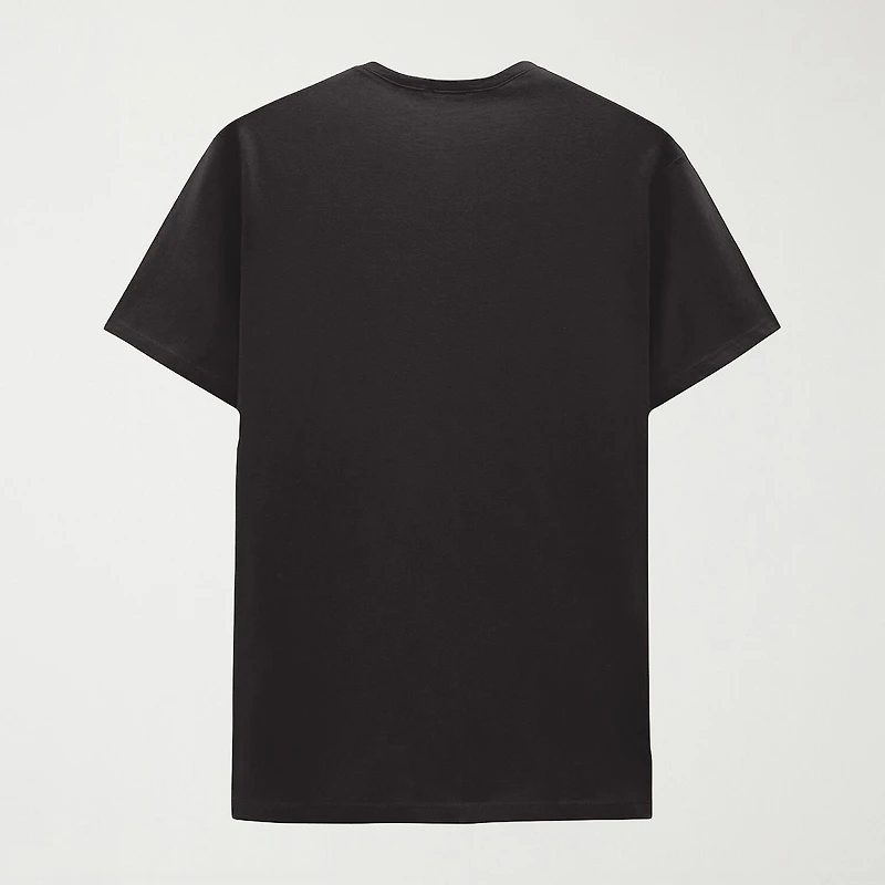 Mens Crew Neck Short Sleeve Classic Fit Big and Tall Graphic T-Shirt