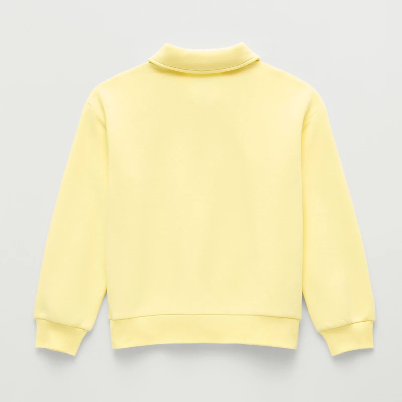 Thereabouts Little & Big Kid Girls Long Sleeve Fleece Casual Quarter-Zip Pullover