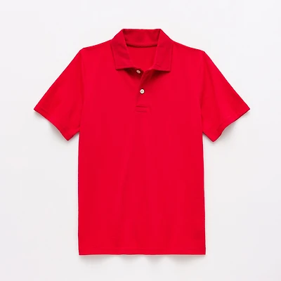 Thereabouts Little & Big Kid Boys Short Sleeve Regular Fit Polo Shirt