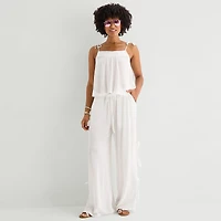 Forever 21 Womens Juniors Straight Neck Sleeveless Camisole