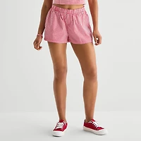 Forever 21 Womens High Rise Juniors Pull-On Short