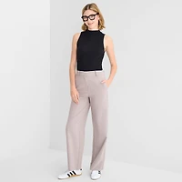 a.n.a Womens Funnel Neck Sleeveless Tank Top