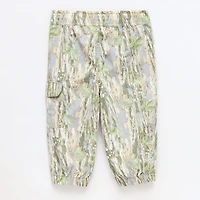 Okie Dokie Baby Boys Mid Rise Cuffed Cargo Pant
