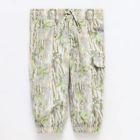 Okie Dokie Baby Boys Mid Rise Cuffed Cargo Pant