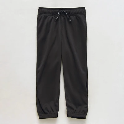 Okie Dokie Toddler & Little Boys Mid Rise Cinched Regular Fit Pull-On Pant