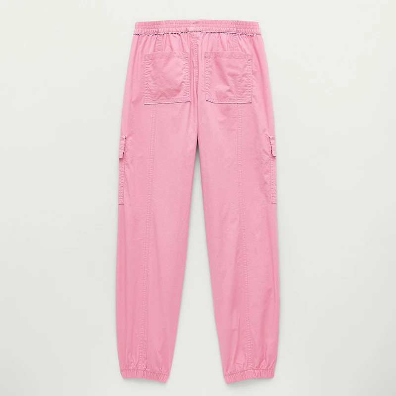 Thereabouts Girls Mid Rise Cuffed Cargo Pant