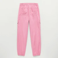 Thereabouts Girls Mid Rise Cuffed Cargo Pant