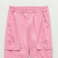 Thereabouts Girls Mid Rise Cuffed Cargo Pant