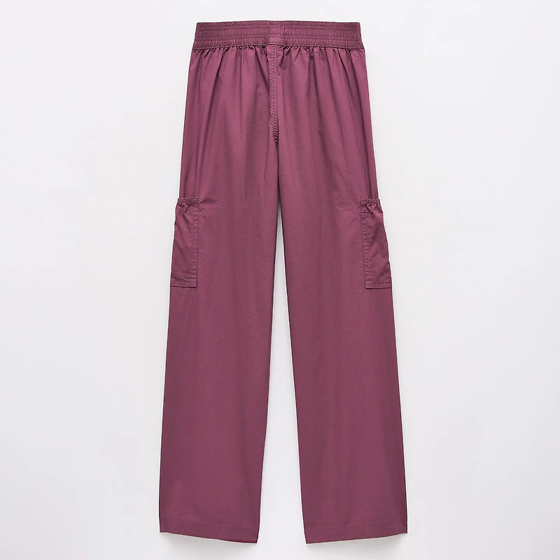 Thereabouts Little & Big Kid Girls Mid Rise Wide Leg Cargo Pant