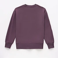 Xersion Little & Big Kid Girls Mock Neck Fleece Long Sleeve Sweatshirt