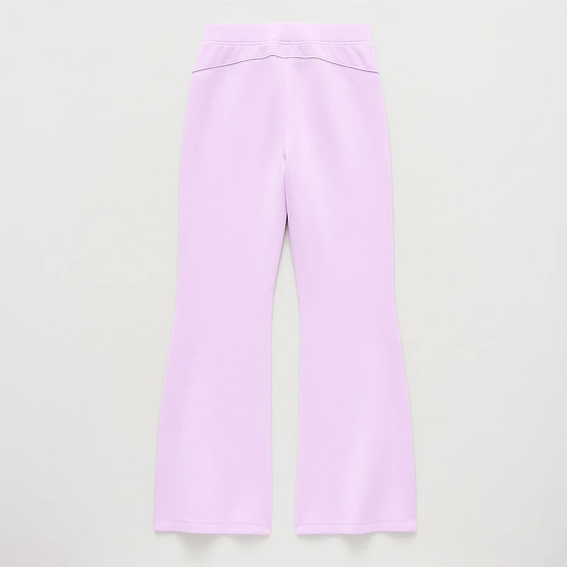 Xersion Scuba Little & Big Kid Girls Mid Rise Straight Regular Fit Pull-On Pant