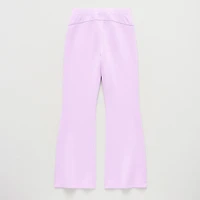 Xersion Scuba Little & Big Kid Girls Mid Rise Straight Regular Fit Pull-On Pant