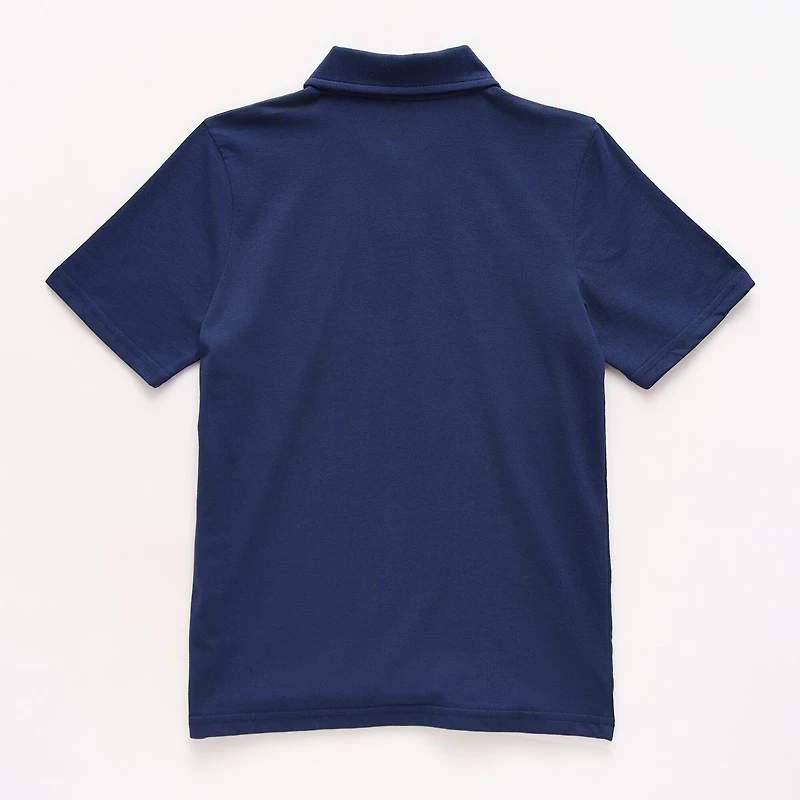 Thereabouts Little & Big Kid Boys Short Sleeve Regular Fit Polo Shirt
