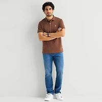 U.S. Polo Assn. Interlock Mens Classic Fit Short Sleeve Shirt