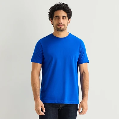 St. John's Bay Super Soft Mens Crew Neck Short Sleeve T-Shirt