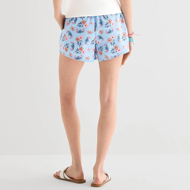Stitch Boxer Short Womens Juniors Pull-On